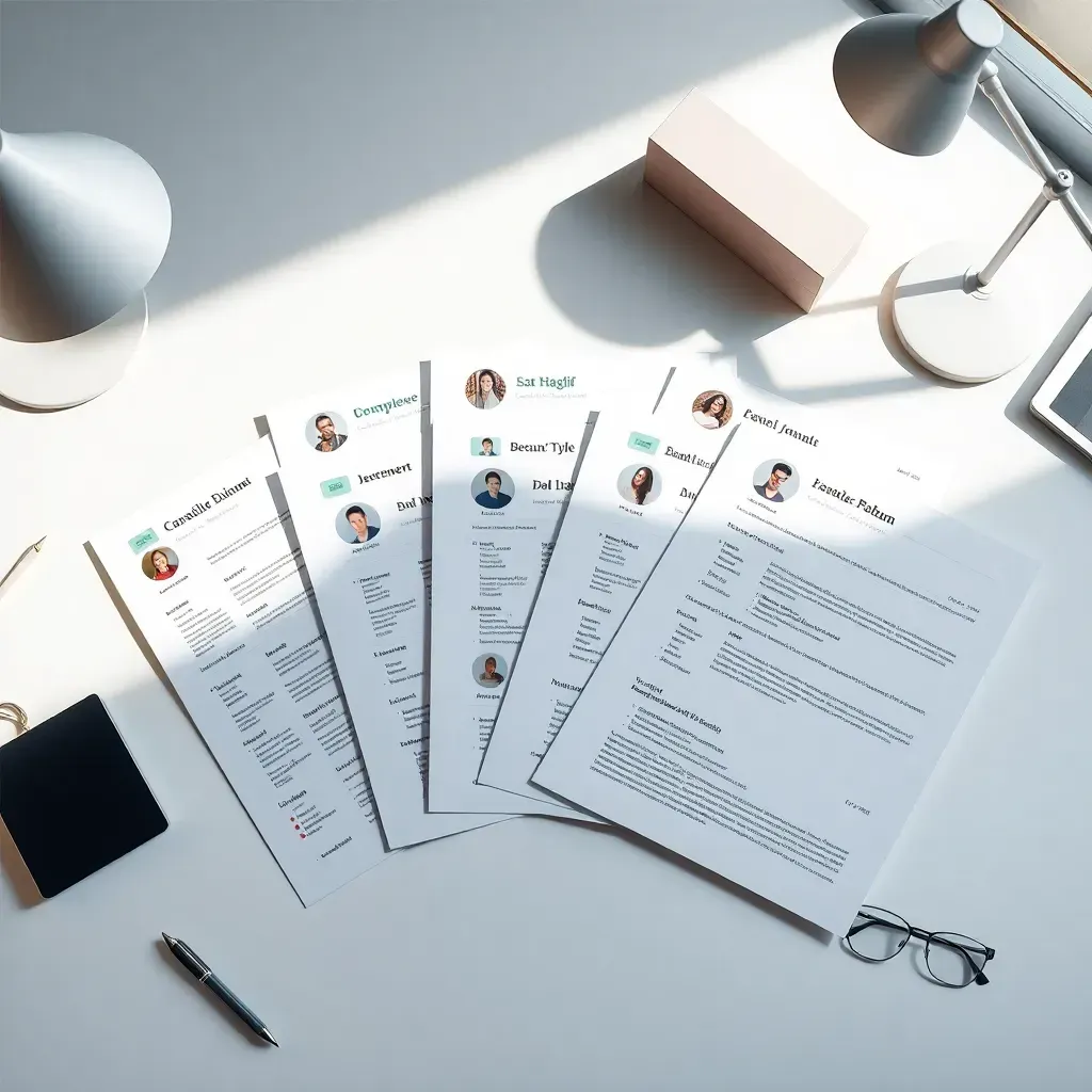 Cover image for 6 Exemples de CV Français Adaptés aux Différents Niveaux de Carrière