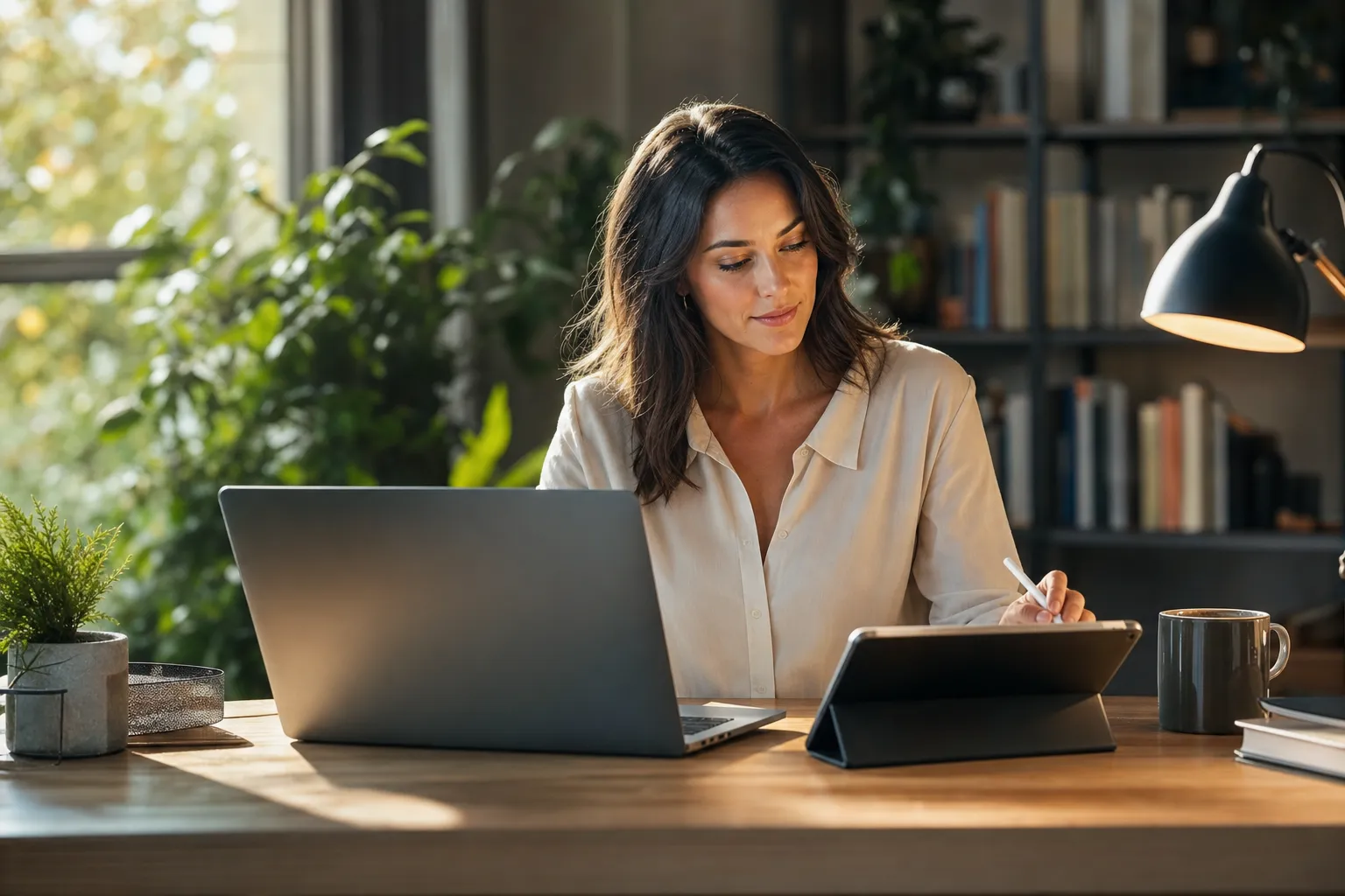 Personne comparant plusieurs sites d'emploi français sur un ordinateur portable en 2026
