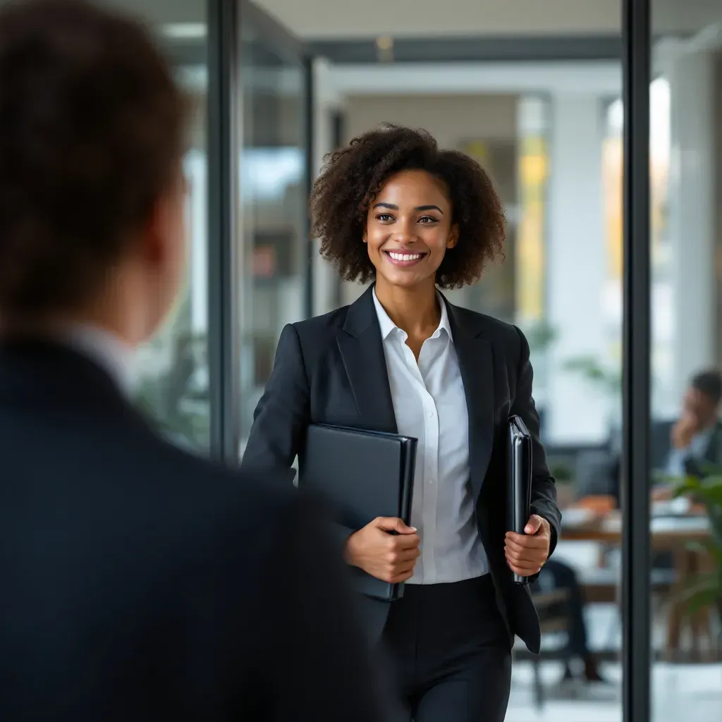 Cover image for How to Make a Professional First Impression When You Enter a Job Interview