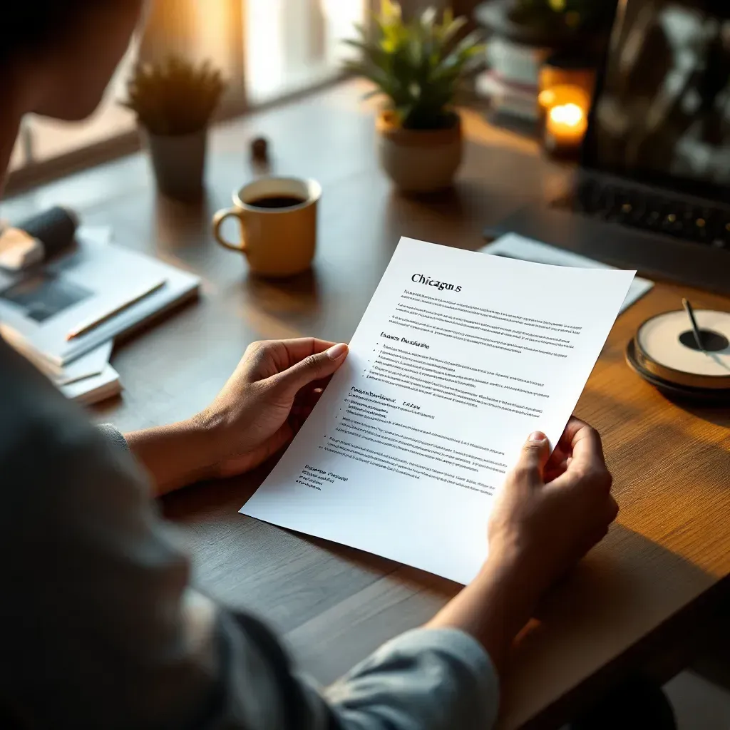 Cover image for Le Modèle de CV Chicago : Guide Complet pour le Marché Français