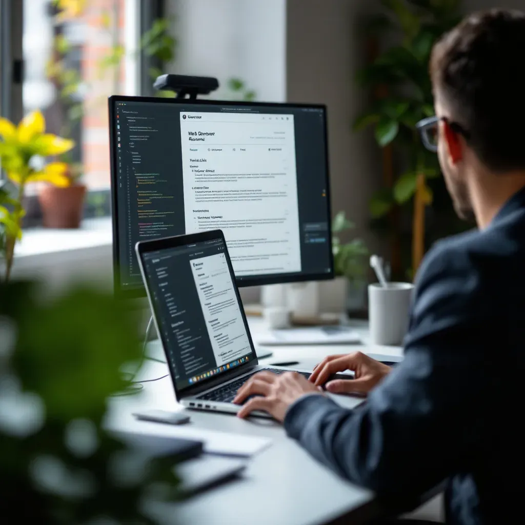 Cover image for Building a Standout Web Developer Resume: Key Components, Templates and Optimization Tips